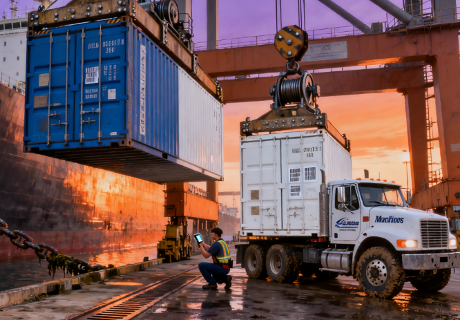 “美国码头提柜是否需要海关放行？清关与提柜关系说明”